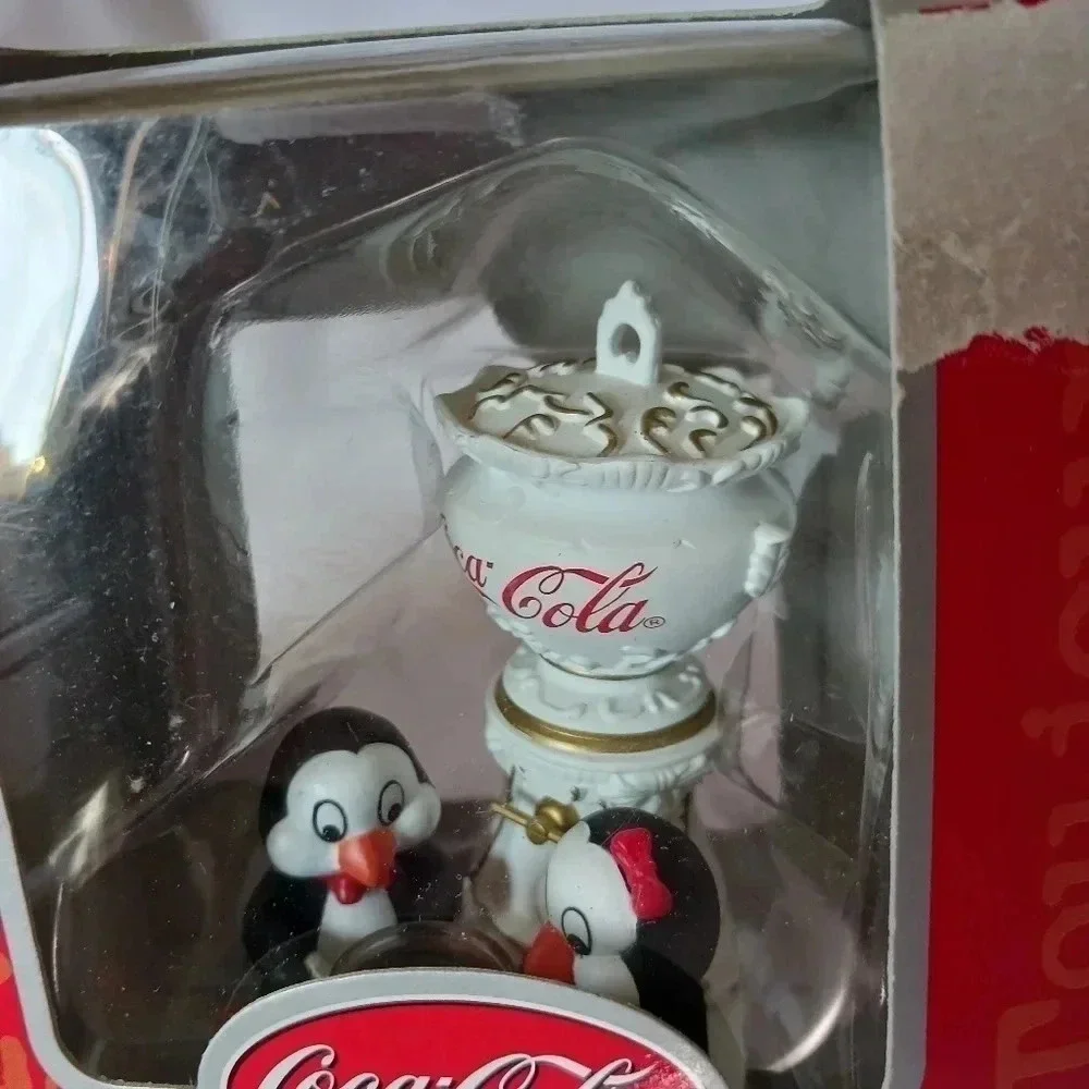 Collectible cocacola lot of 9 pcs christmas  ornaments